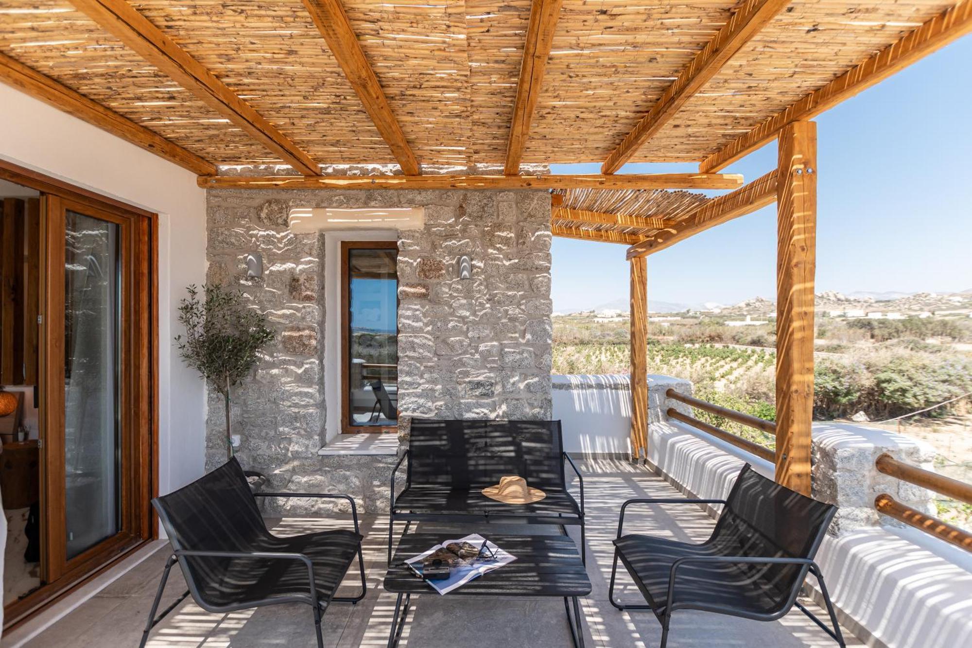 Naxos Beachwalk Villa Plaka Maragkas Exterior photo