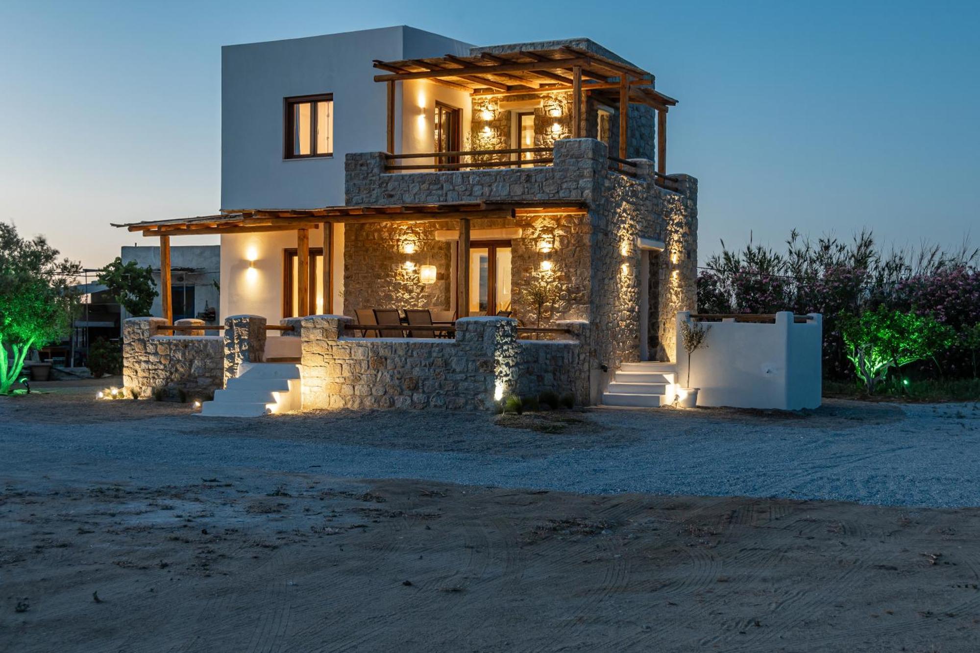 Naxos Beachwalk Villa Plaka Maragkas Exterior photo