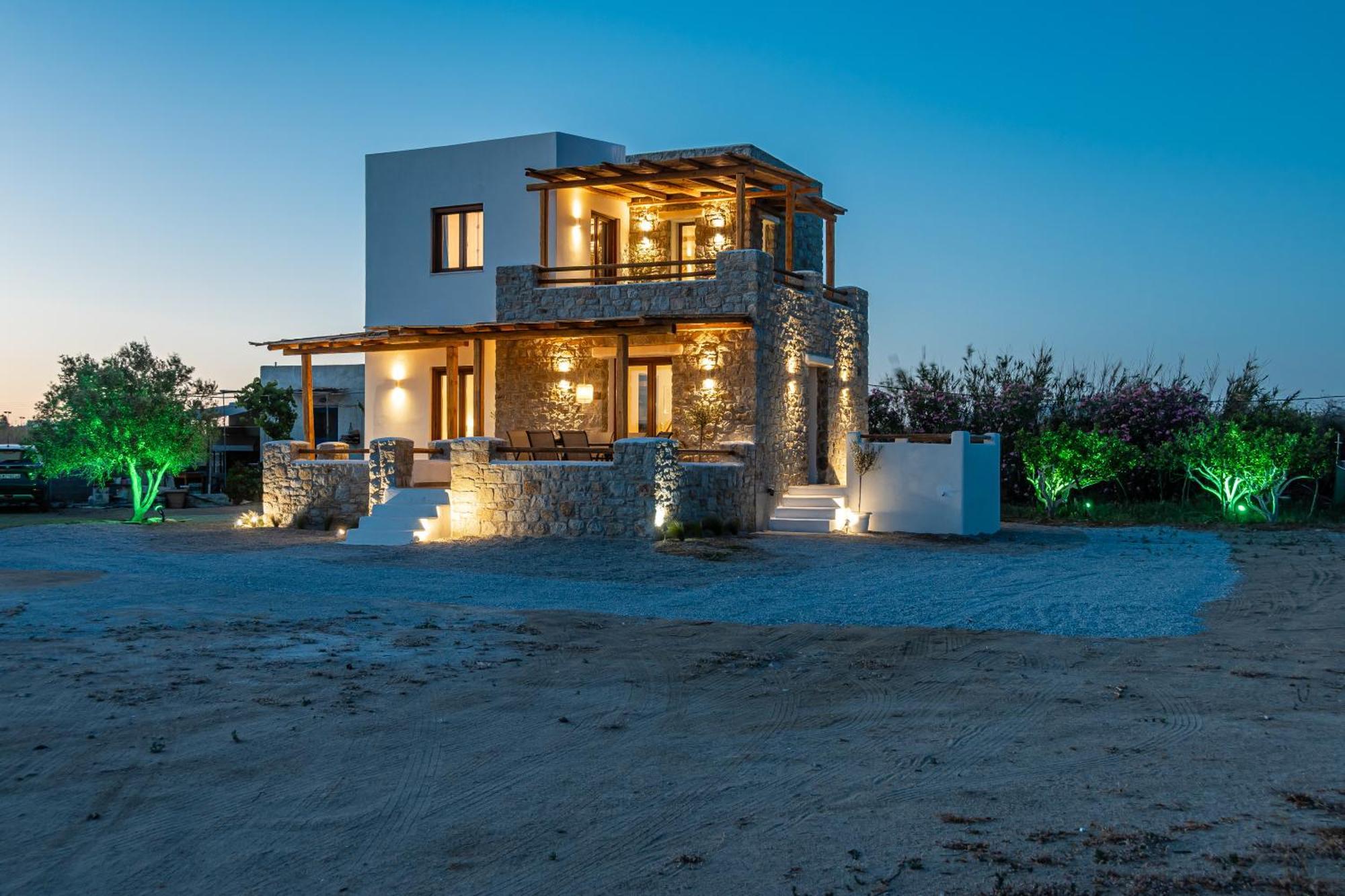 Naxos Beachwalk Villa Plaka Maragkas Exterior photo