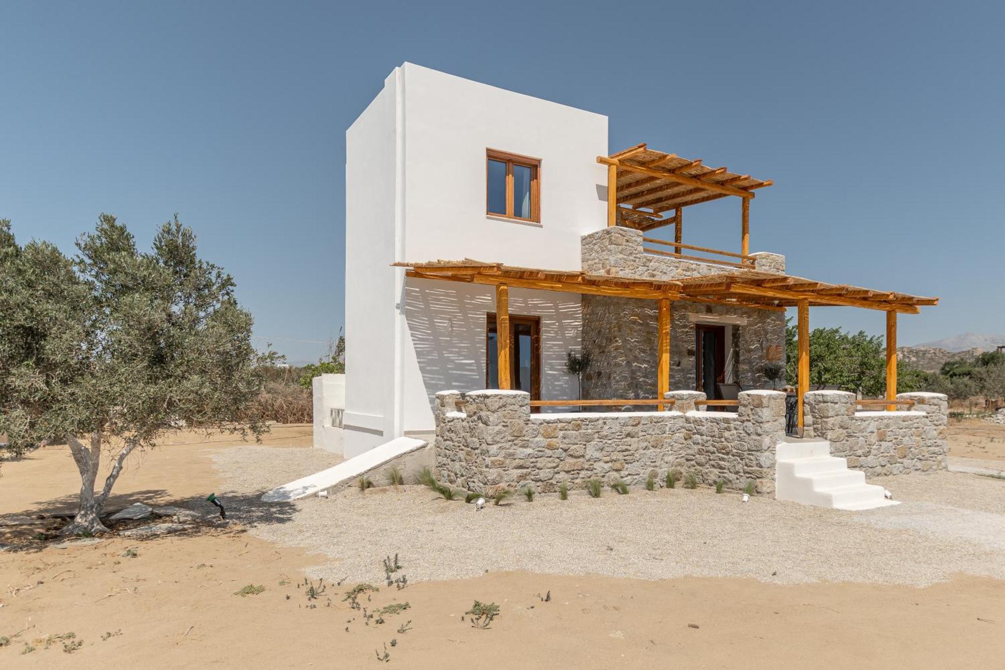Naxos Beachwalk Villa Plaka Maragkas Exterior photo