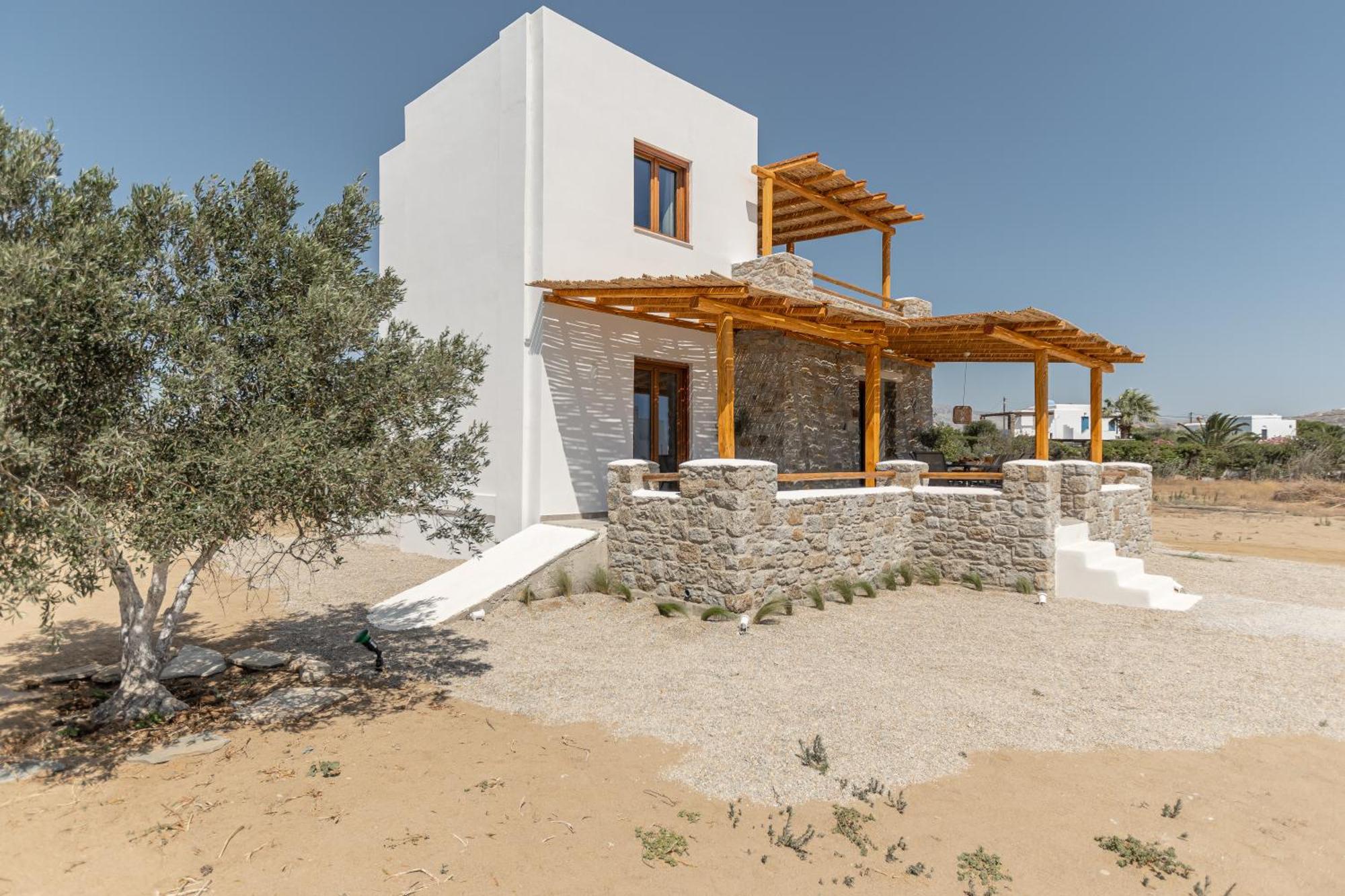 Naxos Beachwalk Villa Plaka Maragkas Exterior photo
