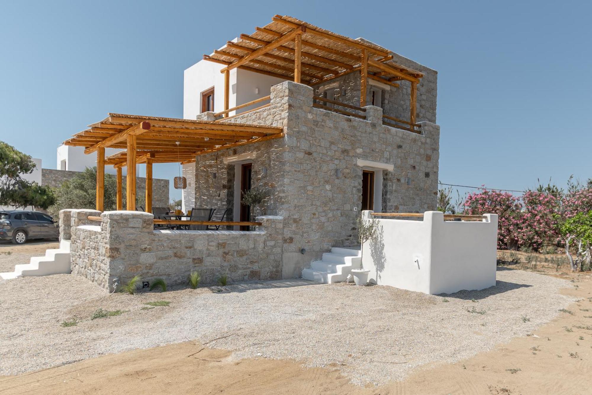 Naxos Beachwalk Villa Plaka Maragkas Exterior photo