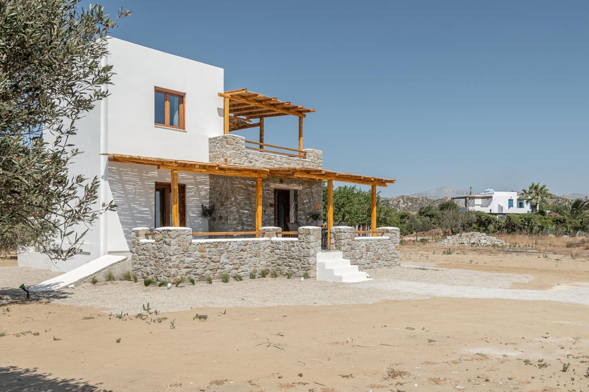 Naxos Beachwalk Villa Plaka Maragkas Exterior photo
