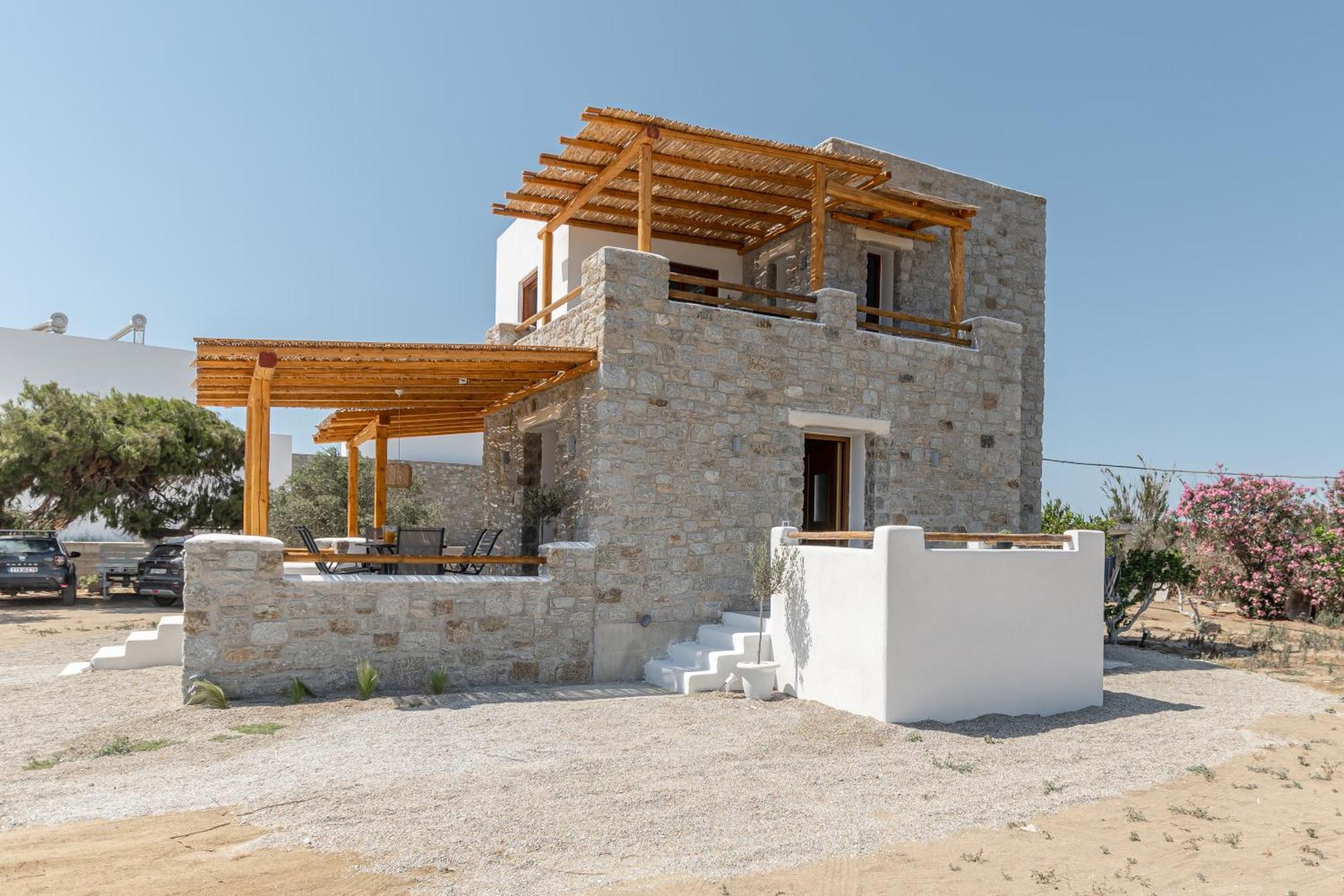 Naxos Beachwalk Villa Plaka Maragkas Exterior photo