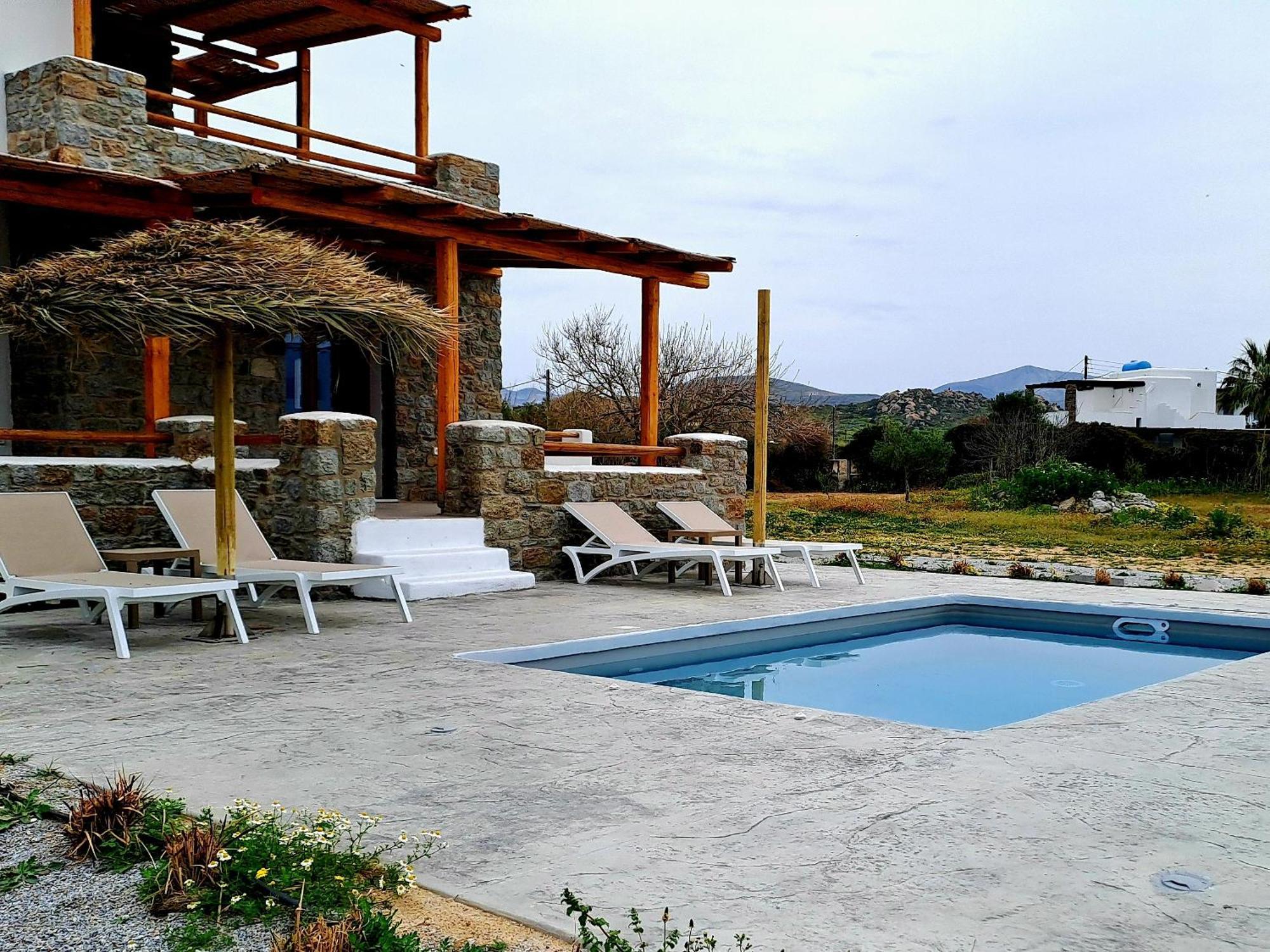 Naxos Beachwalk Villa Plaka Maragkas Exterior photo